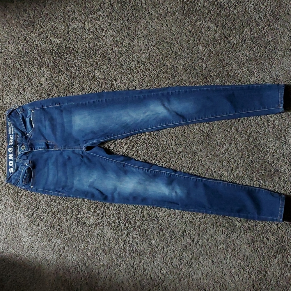 S.O.N.G perfect super high-rise skinny ankle size 00